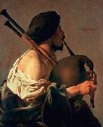 unknow artist The Bagpiper France oil painting artist